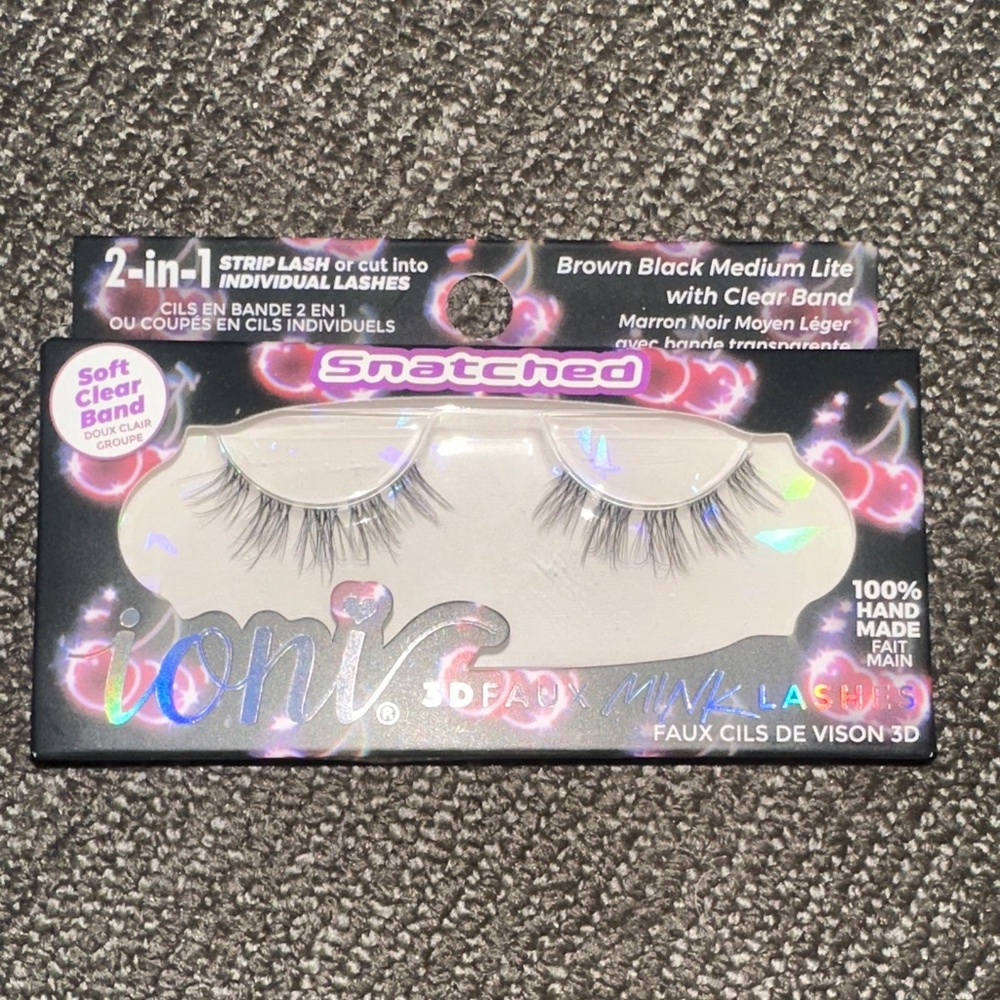 NIB Ioni- Snatched 3D Faux Mink Lashes